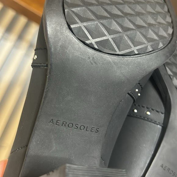 Aerosoles Lazu Western Boot Black Studded Size 10.5 – NWT Minor Defects - Picture 6 of 14